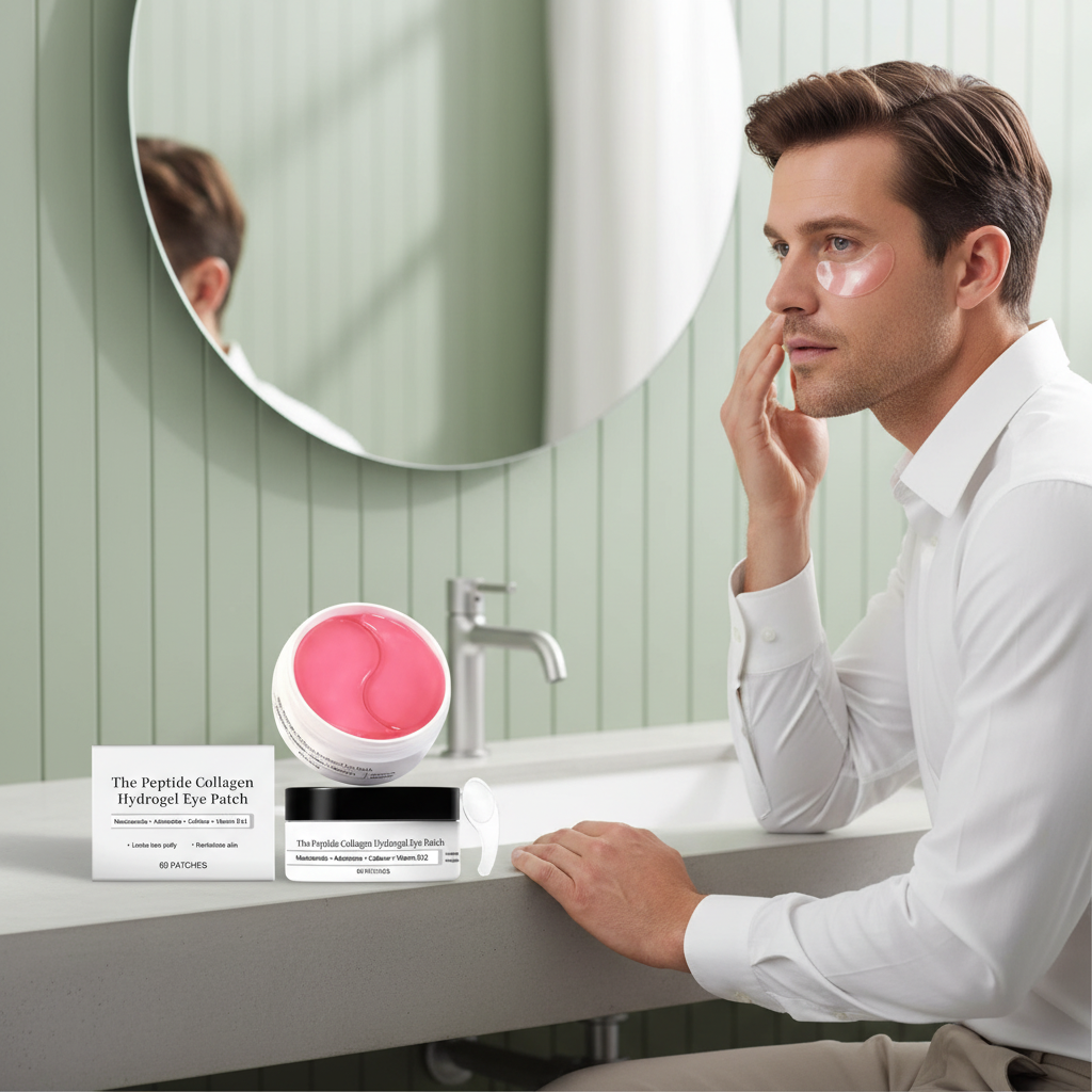 Parche de ojos Hydrogel con Colágeno – Antiarrugas y Ojeras